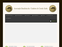 Tablet Screenshot of abcca.com.br